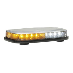 Federal Signal Corp - Emergency Light Assemblies; Type: Mini LED Lightbar ; Flash Rate: Variable ; Mount: Suction Cup ; Color: Amber/White ; Power Source: 12-24V DC ; Overall Height (Decimal Inch): 2.0800 - Exact Industrial Supply