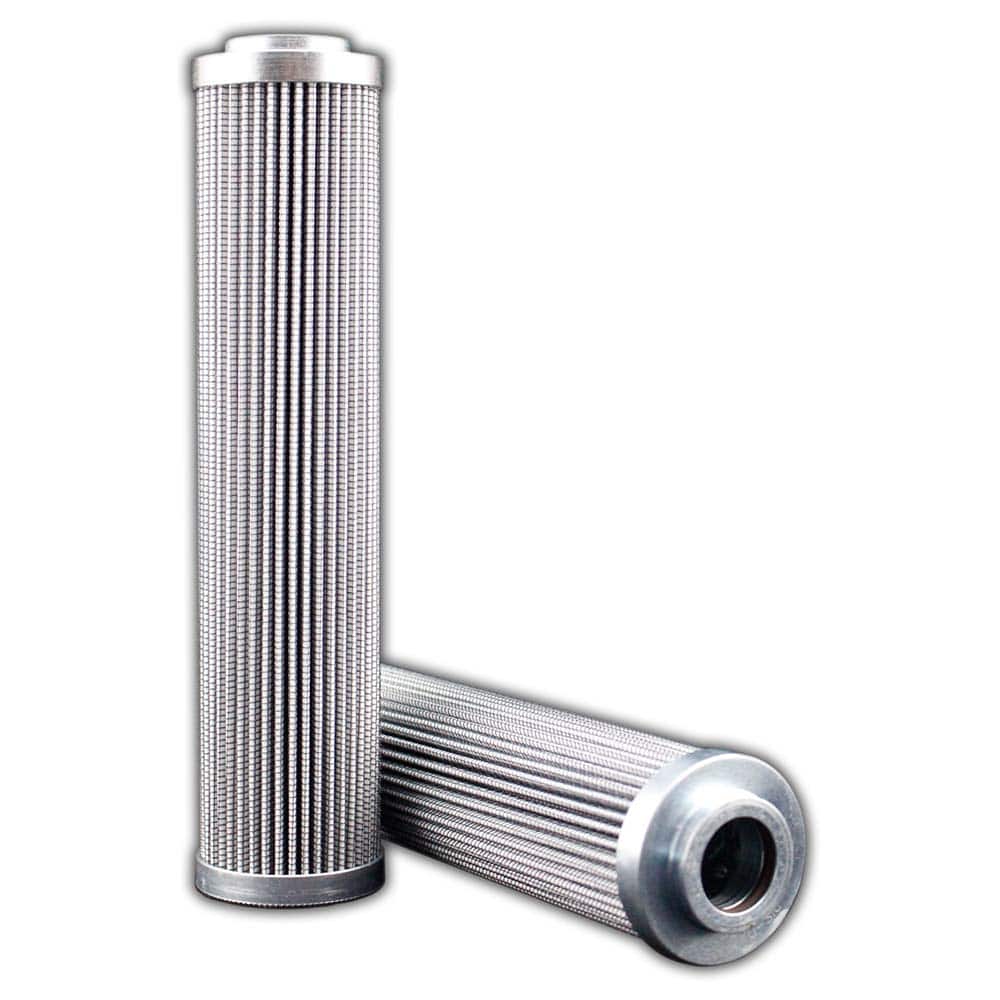 Replacement/Interchange Hydraulic Filter Element: Microglass, 10  µ
