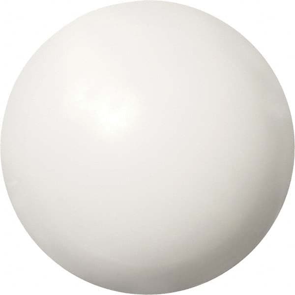 Plastic Balls; Material: Acetal; Diameter (Inch): 1/4; Color: White; Tolerance: +/-0.002; Hardness: Rockwell R-120; Tensile Strength (psi): 8500; Maximum Temperature (F): 240