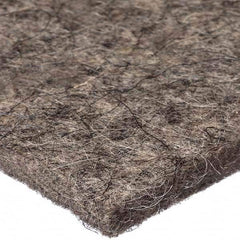 36 x 12 x 1/8″ Gray Pressed Wool Felt Sheet Plain Backing, 400 psi Tensile Strength, 1.53 Lb/Sq Yd, SAE Grade F-5