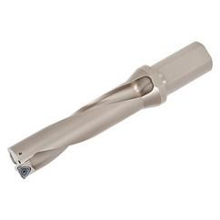 TDSU2000F-4 4XD Indexable Drill with Flatted Shank - Exact Industrial Supply
