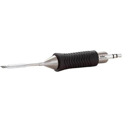 Weller - Soldering Iron Tips; Type: Knife Tip ; For Use With: T0052920399N ; Tip Diameter: 2.500 (Inch); Tip Diameter: 2.500 (mm) - Exact Industrial Supply