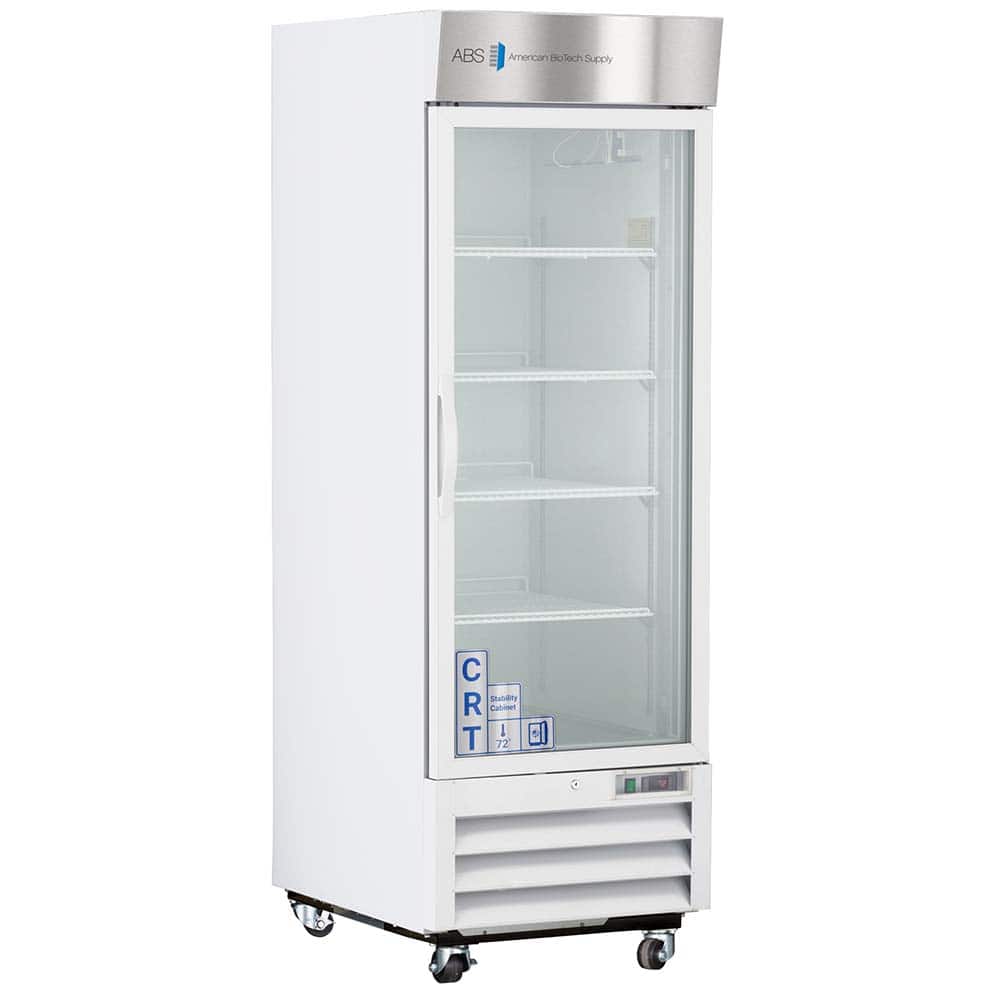 American BioTech Supply - Laboratory Refrigerators and Freezers; Type: Controlled Room Temperature Cabinet ; Volume Capacity: 23 Cu. Ft. ; Minimum Temperature (C): 20.00 ; Maximum Temperature (C): 25.00 ; Width (Inch): 26-7/8 ; Depth (Inch): 34-3/4 - Exact Industrial Supply