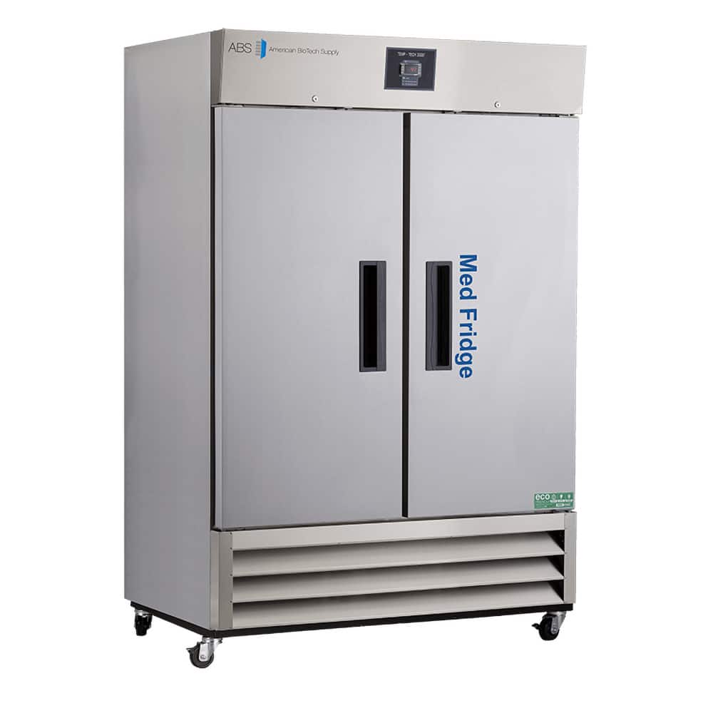 American BioTech Supply - Laboratory Refrigerators and Freezers; Type: Pharmacy/Vaccine Refrigerator ; Volume Capacity: 49 Cu. Ft. ; Minimum Temperature (C): 2.00 ; Maximum Temperature (C): 8.00 ; Width (Inch): 54 ; Depth (Inch): 35 - Exact Industrial Supply