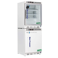 American BioTech Supply - Laboratory Refrigerators and Freezers; Type: Pharmacy/Vaccine Refrigerator & Freezer Combination ; Volume Capacity: 9 Cu. Ft. ; Minimum Temperature (C): -15.00 ; Maximum Temperature (C): 8.00 ; Width (Inch): 23-3/4 ; Depth (Inch - Exact Industrial Supply