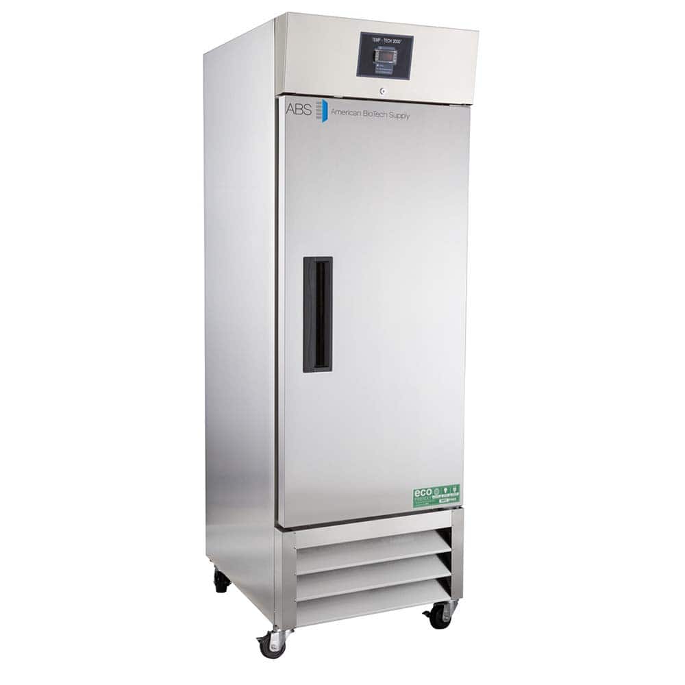 American BioTech Supply - Laboratory Refrigerators and Freezers; Type: Laboratory Refrigerator ; Volume Capacity: 23 Cu. Ft. ; Minimum Temperature (C): 1.00 ; Maximum Temperature (C): 10.00 ; Width (Inch): 26-3/4 ; Depth (Inch): 34-7/8 - Exact Industrial Supply