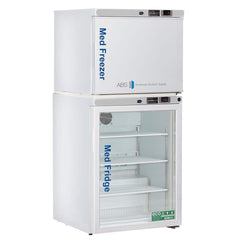 American BioTech Supply - Laboratory Refrigerators and Freezers; Type: Pharmacy/Vaccine Refrigerator & Freezer Combination ; Volume Capacity: 7 Cu. Ft. ; Minimum Temperature (C): -15.00 ; Maximum Temperature (C): 8.00 ; Width (Inch): 23-3/4 ; Depth (Inch - Exact Industrial Supply