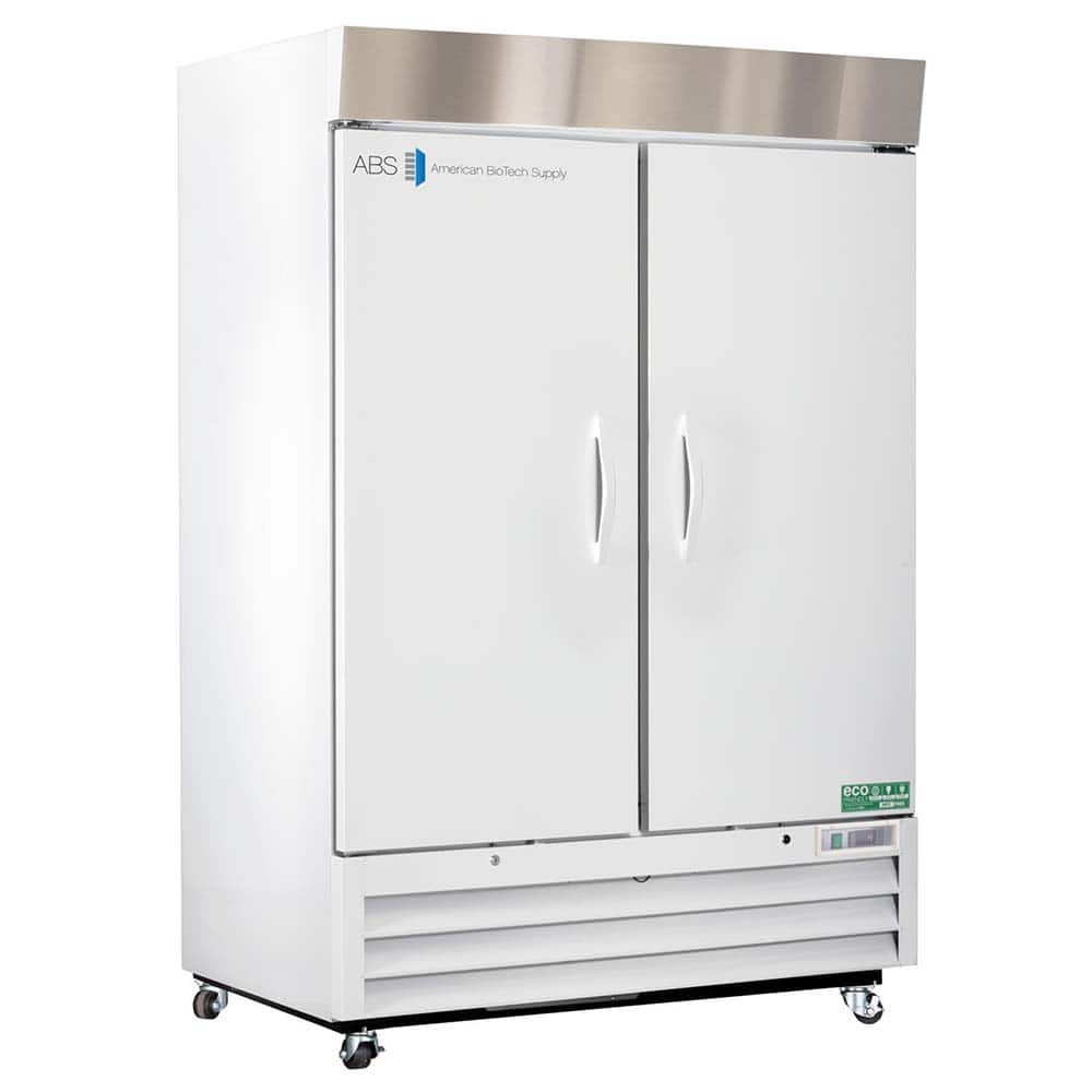 American BioTech Supply - Laboratory Refrigerators and Freezers; Type: Laboratory Refrigerator ; Volume Capacity: 49 Cu. Ft. ; Minimum Temperature (C): 1.00 ; Maximum Temperature (C): 10.00 ; Width (Inch): 54 ; Depth (Inch): 34-3/4 - Exact Industrial Supply