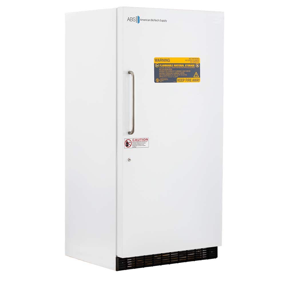 American BioTech Supply - Laboratory Refrigerators and Freezers; Type: Flammable Storage Freezer ; Volume Capacity: 30 Cu. Ft. ; Minimum Temperature (C): -15.00 ; Maximum Temperature (C): -25.00 ; Width (Inch): 35-3/4 ; Depth (Inch): 35-1/2 - Exact Industrial Supply