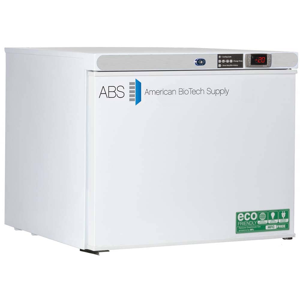 American BioTech Supply - Laboratory Refrigerators and Freezers; Type: Countertop Freestanding Freezer ; Volume Capacity: 1.7 Cu. Ft. ; Minimum Temperature (C): -15.00 ; Maximum Temperature (C): -25.00 ; Width (Inch): 23-3/4 ; Depth (Inch): 24 - Exact Industrial Supply