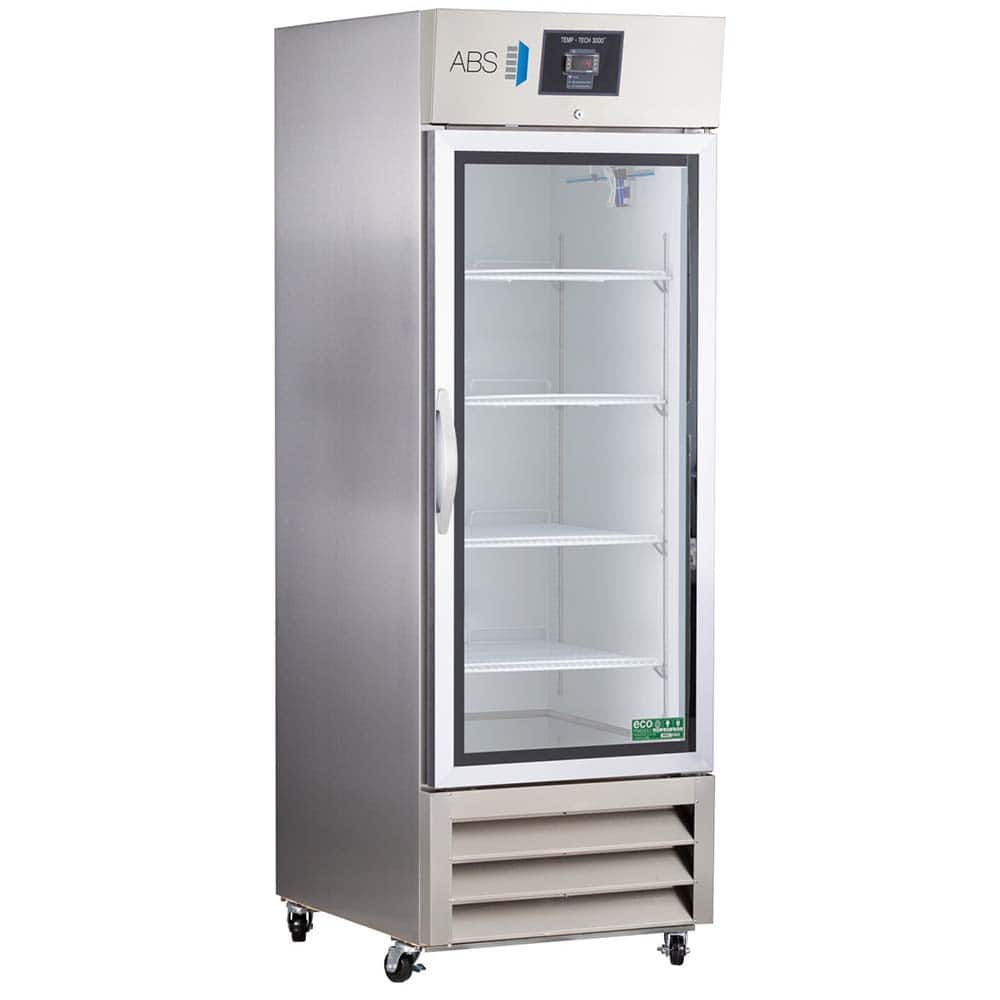 American BioTech Supply - Laboratory Refrigerators and Freezers; Type: Laboratory Refrigerator ; Volume Capacity: 23 Cu. Ft. ; Minimum Temperature (C): 1.00 ; Maximum Temperature (C): 10.00 ; Width (Inch): 26-7/8 ; Depth (Inch): 35-3/4 - Exact Industrial Supply