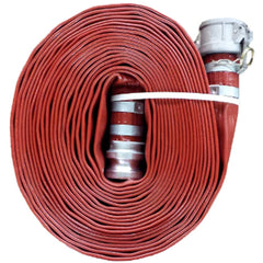 JGB Enterprises - Water & Discharge Hose; Inside Diameter (Inch): 2 ; Color: Red ; Working Pressure (psi): 200.000 ; Length (Feet): 50 ; Material: PVC - Exact Industrial Supply