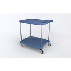 Metro - Carts; Type: Utility ; Load Capacity (Lb.): 300.000 ; Number of Shelves: 2 ; Width (Inch): 23-7/16 ; Length (Inch): 34-3/8 ; Height (Inch): 35-1/2 - Exact Industrial Supply