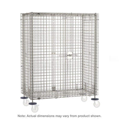 Metro - Security & Work/Utility Trucks; Type: Security Unit ; Load Capacity (Lb.): 0.000 ; Length (Inch): 52-3/4 ; Width (Inch): 21-1/2 ; Height (Inch): 62 ; Number of Shelves: 2 - Exact Industrial Supply