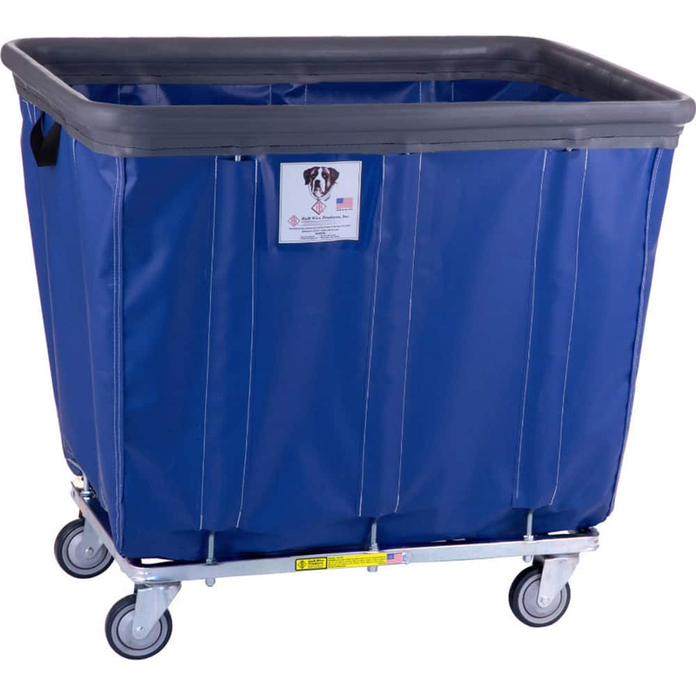 R&B Wire Products - 18 Bushel 800 Lb Heavy Duty 18 oz Vinyl Bumper Truck - Exact Industrial Supply