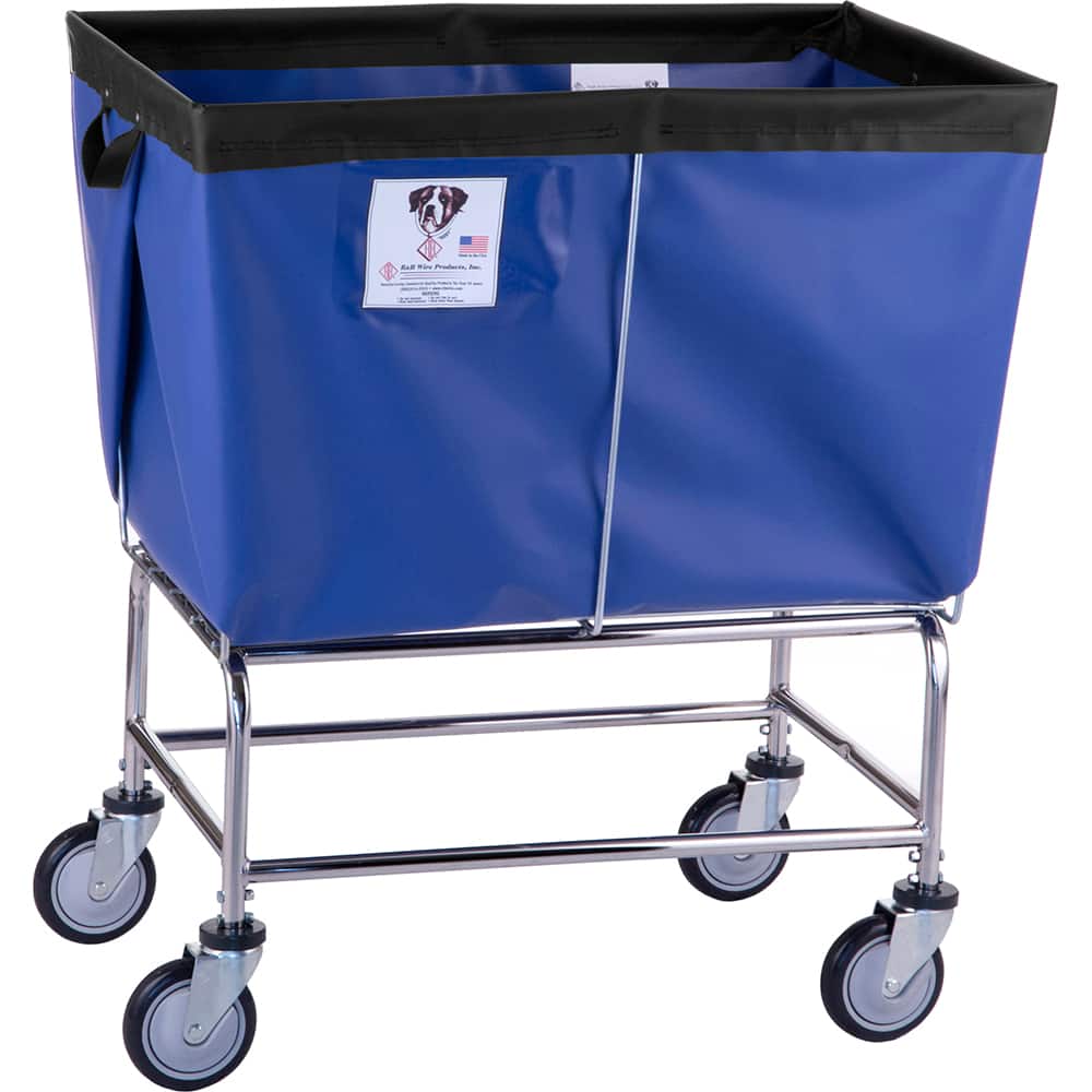 R&B Wire Products - 6 Bushel 60 Lb Utility 18 oz Vinyl Elevated Truck - Exact Industrial Supply