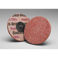 3M - Quick Change Discs; Disc Diameter (Inch): 3 ; Attaching System: Type TR ; Abrasive Type: Non-Woven ; Abrasive Material: Ceramic ; Grade: Coarse ; Backing Material: Non-Woven - Exact Industrial Supply