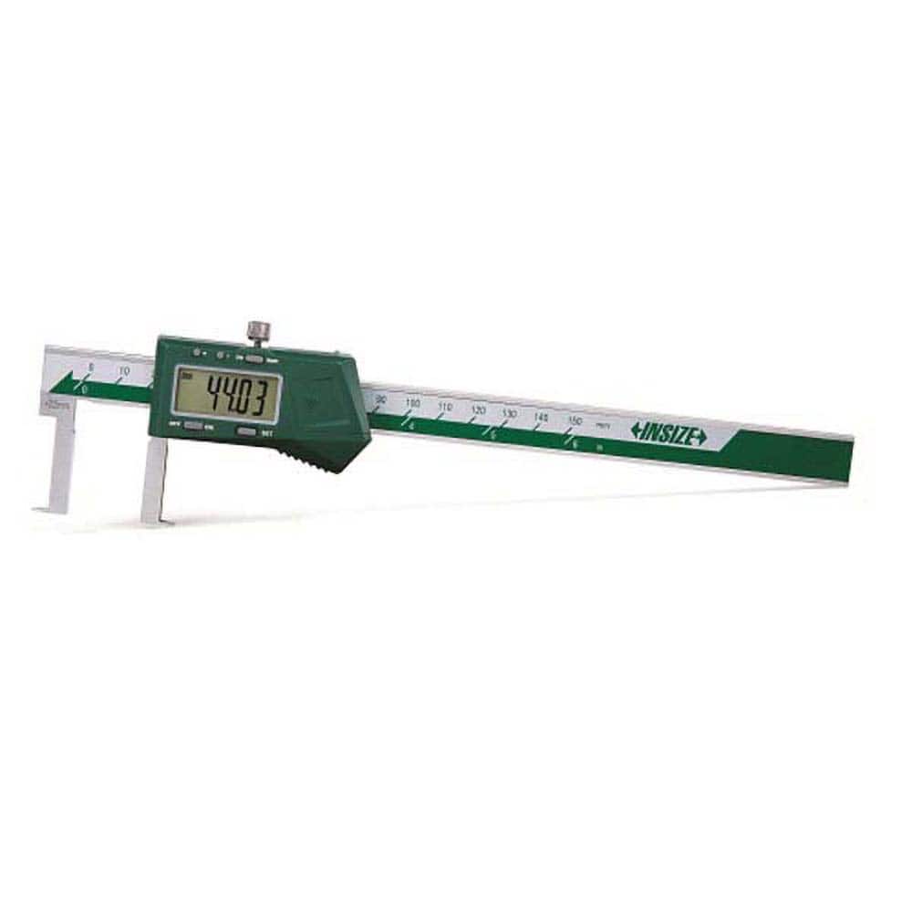 Insize USA LLC - Electronic Calipers; Minimum Measurement (Decimal Inch): 1.0000 ; Maximum Measurement (Decimal Inch): 6 ; Accuracy Plus/Minus (Decimal Inch): 0.0016 ; Resolution (Decimal Inch): 0.0005 ; IP Rating: None ; Data Output: Yes - Exact Industrial Supply