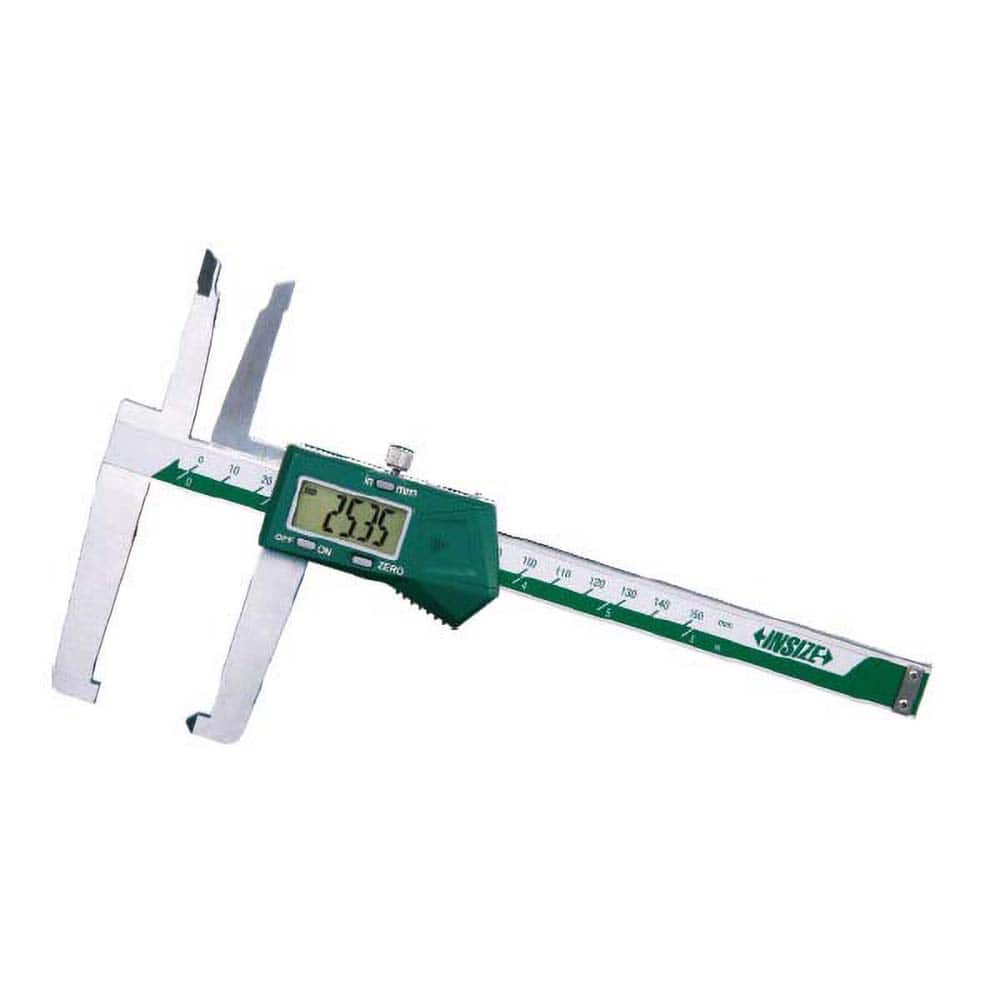 Insize USA LLC - Electronic Calipers; Minimum Measurement (Decimal Inch): 0.0000 ; Maximum Measurement (Decimal Inch): 6 ; Accuracy Plus/Minus (Decimal Inch): 0.0028 ; Resolution (Decimal Inch): 0.0005 ; IP Rating: None ; Data Output: Yes - Exact Industrial Supply