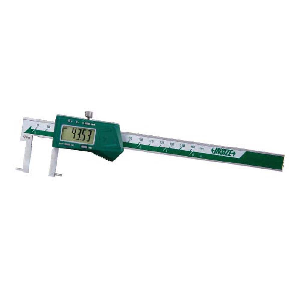 Insize USA LLC - Electronic Calipers; Minimum Measurement (Decimal Inch): 0.9000 ; Maximum Measurement (Decimal Inch): 6 ; Accuracy Plus/Minus (Decimal Inch): 0.0016 ; Resolution (Decimal Inch): 0.0005 ; IP Rating: None ; Data Output: Yes - Exact Industrial Supply