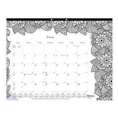 Blueline - Note Pads, Writing Pads & Notebooks Writing Pads & Notebook Type: Desk Pad Size: 22 x 17 - Exact Industrial Supply