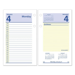 AT-A-GLANCE - Note Pads, Writing Pads & Notebooks Writing Pads & Notebook Type: Desk Calendar Refill Size: 3-1/2 x 6 - Exact Industrial Supply