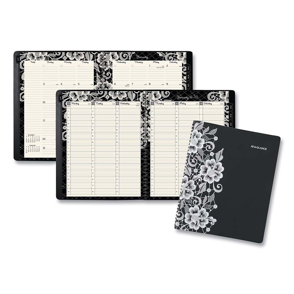 AT-A-GLANCE - Note Pads, Writing Pads & Notebooks Writing Pads & Notebook Type: Appointment Book Size: 8-1/2 X 11 - Exact Industrial Supply