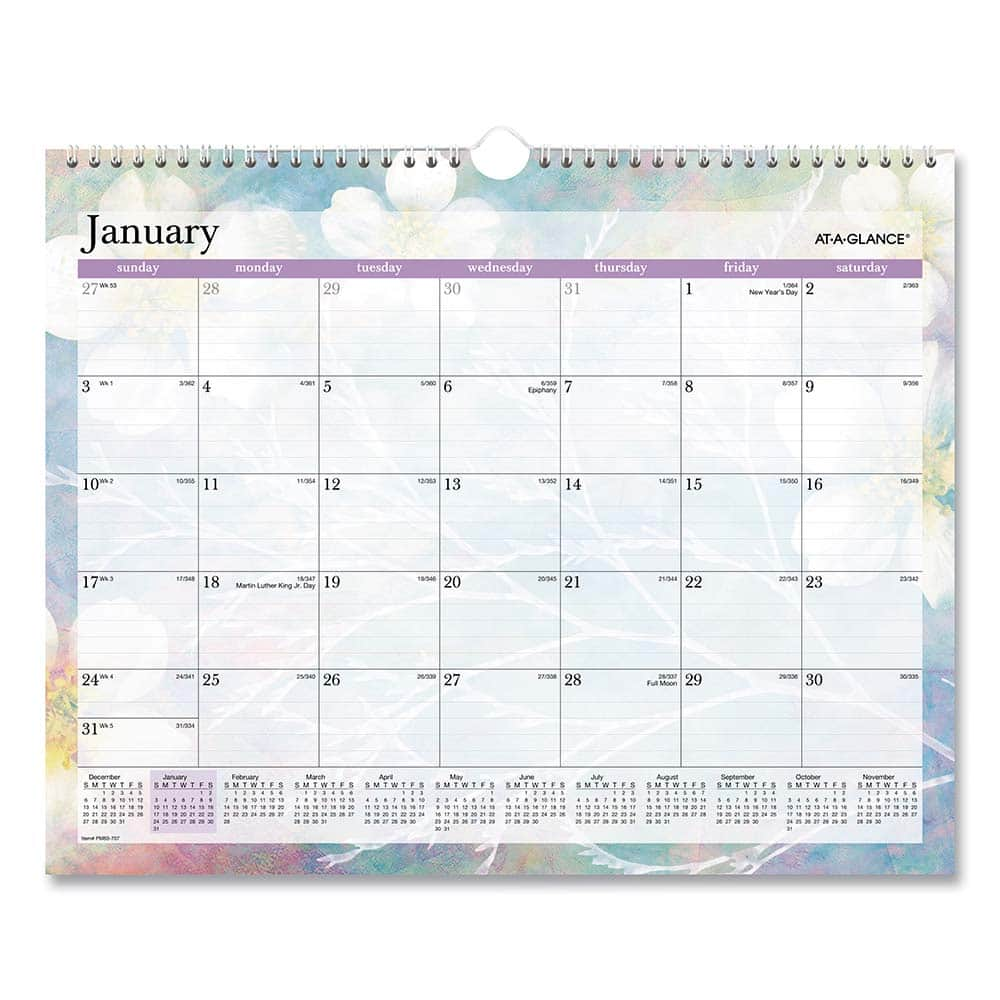 AT-A-GLANCE - Note Pads, Writing Pads & Notebooks Writing Pads & Notebook Type: Wall Calendar Size: 15 x 12 - Exact Industrial Supply