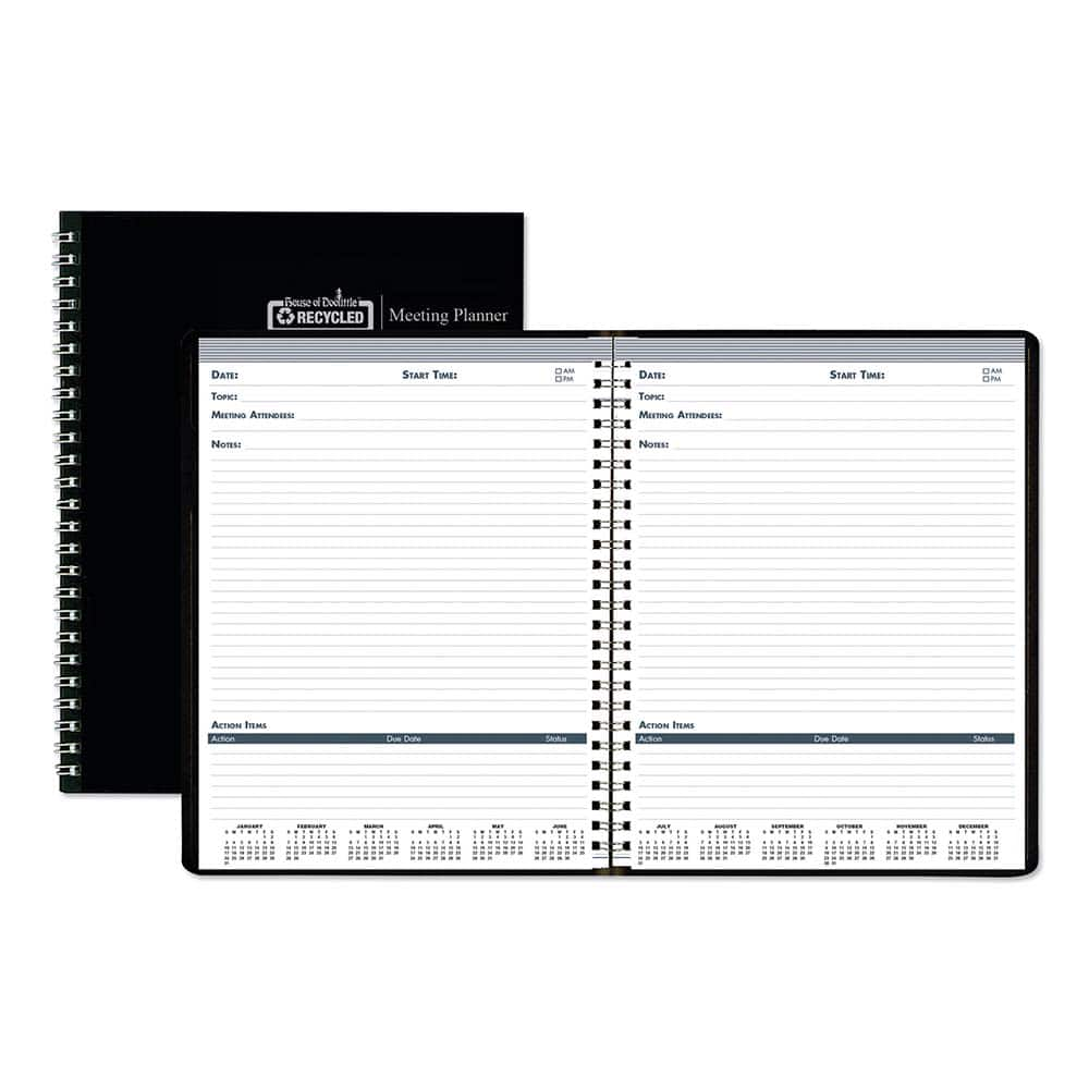 House of Doolittle - Note Pads, Writing Pads & Notebooks Writing Pads & Notebook Type: Appointment Book Size: 8-1/2 X 11 - Exact Industrial Supply