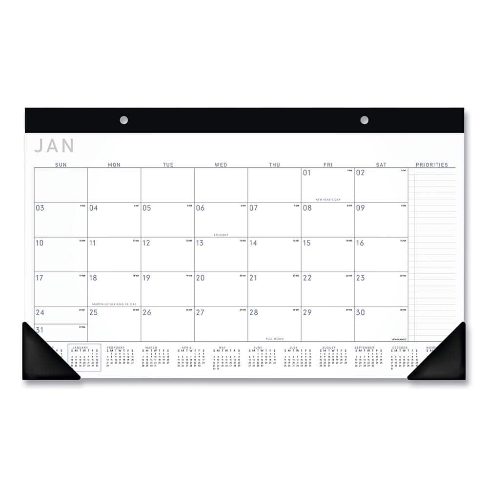 AT-A-GLANCE - Note Pads, Writing Pads & Notebooks Writing Pads & Notebook Type: Desk Pad Size: 18 x 11 - Exact Industrial Supply