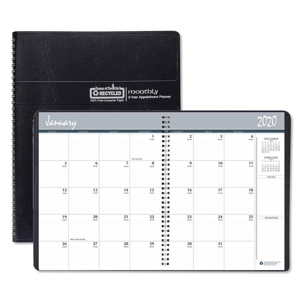 House of Doolittle - Note Pads, Writing Pads & Notebooks Writing Pads & Notebook Type: Appointment Book Size: 6-7/8 x 8-3/4 - Exact Industrial Supply