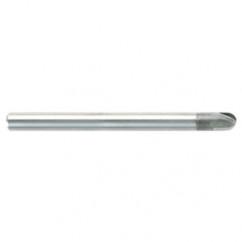 1/32 TuffCut DM 2 Fl Ball Nose ALtima 52 Coated Center Cutting End Mill - Exact Industrial Supply