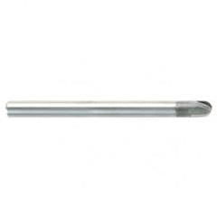 1/2 TuffCut DM 2 Fl Ball Nose ALtima 52 Coated Center Cutting End Mill - Exact Industrial Supply