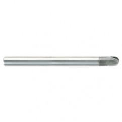 4mm TuffCut DM 2 Fl Ball Nose ALtima 52 Coated Center Cutting End Mill - Exact Industrial Supply