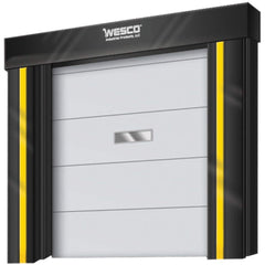 Wesco Industrial Products - Dock Strip Doors/Curtains Door Width (Feet): 8 Door Height (Feet): 8 - Exact Industrial Supply