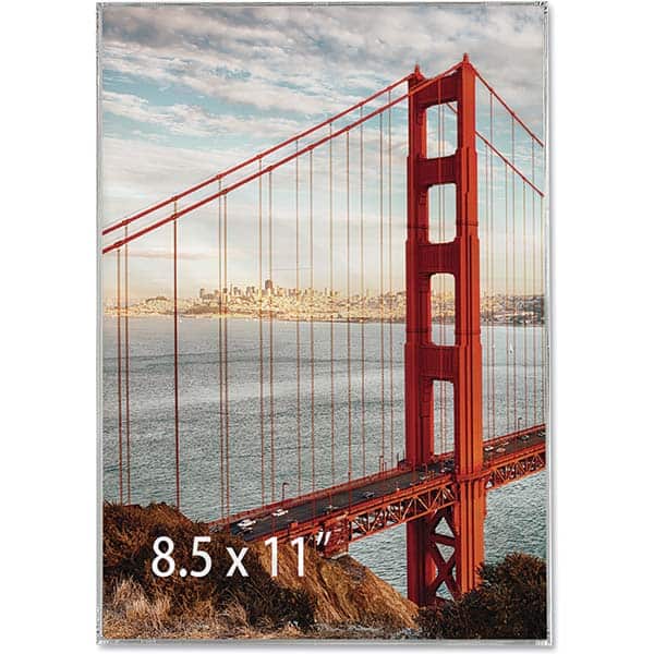 UNIVERSAL - Document Protectors Type: Picture Frame Width (Inch): 8.5 - Exact Industrial Supply
