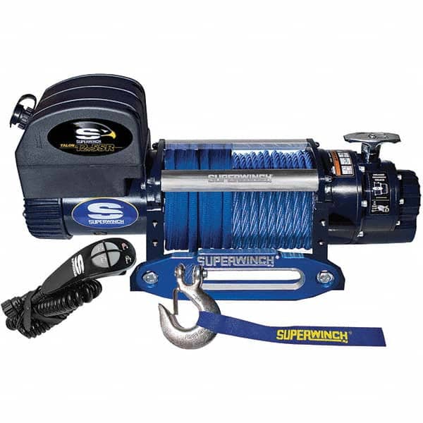 Superwinch - Automotive Winches Type: Heavy-Duty Recovery Winch Pull Capacity (Lb.): 12,500 (Pounds) - Exact Industrial Supply