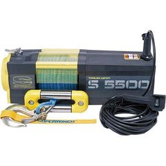 Superwinch - Automotive Winches Type: DC Electric Winch Pull Capacity (Lb.): 5,500 (Pounds) - Exact Industrial Supply