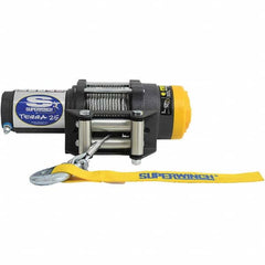 Superwinch - Automotive Winches Type: DC Electric Winch Pull Capacity (Lb.): 2,500 (Pounds) - Exact Industrial Supply