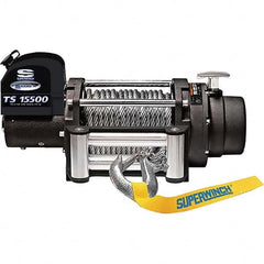 Superwinch - Automotive Winches Type: Super-Duty Recovery Winch Pull Capacity (Lb.): 15,500 (Pounds) - Exact Industrial Supply