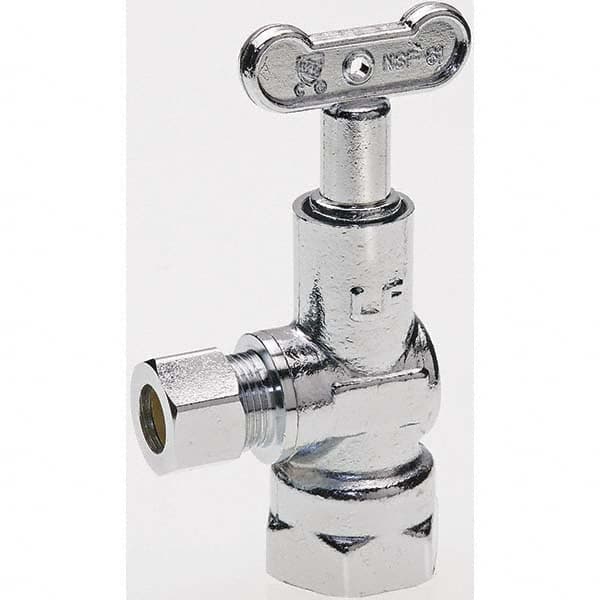 B&K Mueller - Water Supply Stops Type: 1/4 Turn Ball Valve Design Style: Angle - Exact Industrial Supply