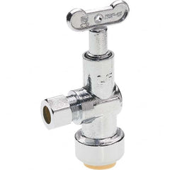 B&K Mueller - Water Supply Stops Type: 1/4 Turn Ball Valve Design Style: Angle - Exact Industrial Supply