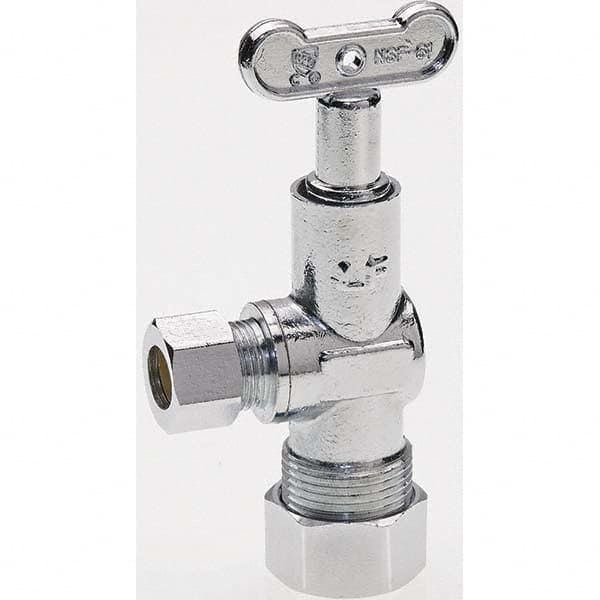 B&K Mueller - Water Supply Stops Type: 1/4 Turn Ball Valve Design Style: Angle - Exact Industrial Supply