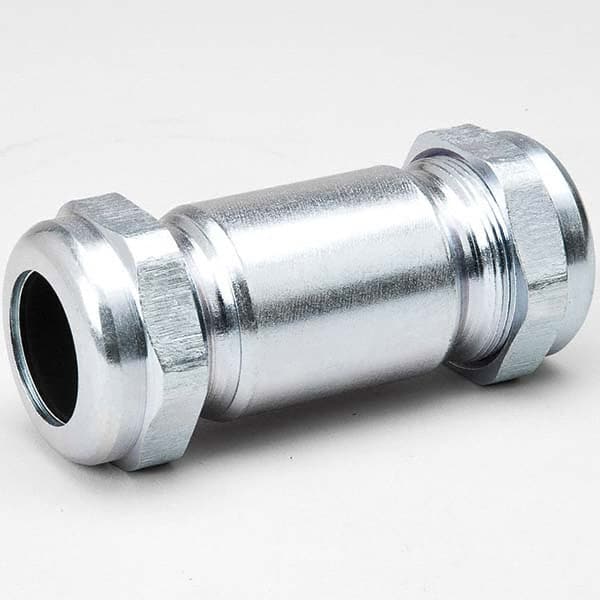 B&K Mueller - Compression Pipe Couplings Pipe Size: 3/4 (Inch) Material: Galvanized Steel - Exact Industrial Supply