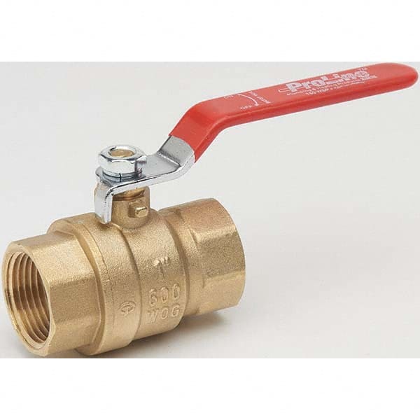 B&K Mueller - Gas Ball Valves Style: Straight w/Side Tap Pipe Size: 3/4 - Exact Industrial Supply