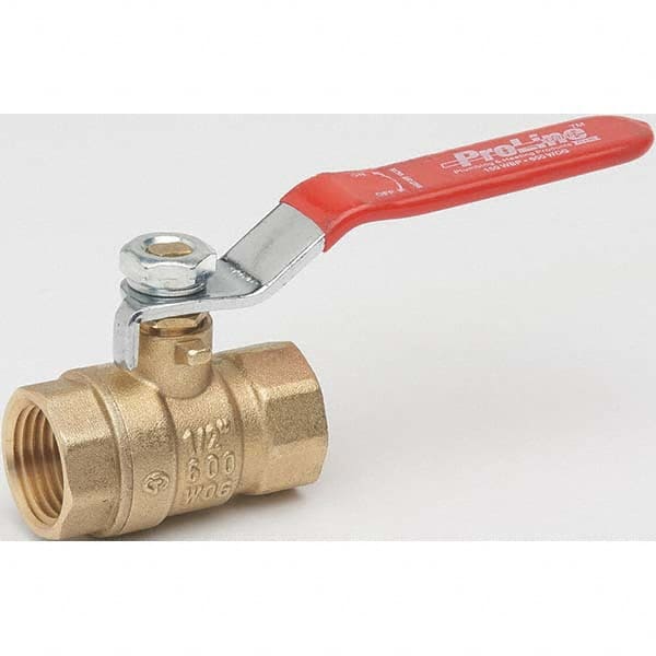 B&K Mueller - Gas Ball Valves Style: Straight w/Side Tap Pipe Size: 3/8 - Exact Industrial Supply