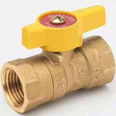 B&K Mueller - Gas Ball Valves Style: Straight w/o Side Tap Pipe Size: 1/2 - Exact Industrial Supply