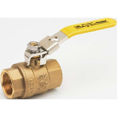 B&K Mueller - Gas Ball Valves Style: Straight w/Side Tap Pipe Size: 3/4 - Exact Industrial Supply
