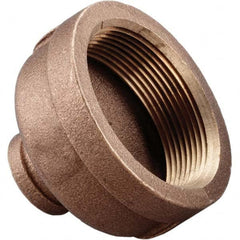 Merit Brass - Brass & Chrome Pipe Fittings Type: Reducing Coupling Fitting Size: 2-1/2 x 1-1/4 - Exact Industrial Supply