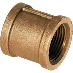 Merit Brass - Brass & Chrome Pipe Fittings Type: Coupling Fitting Size: 4 - Exact Industrial Supply